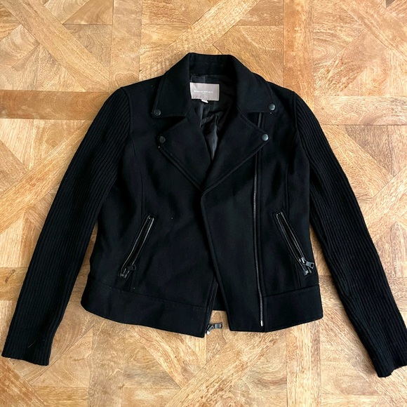 Banana Republic Wool Moto Jacket - Picture 1 of 5